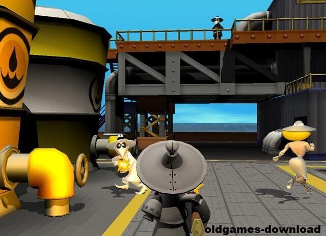 Spy vs Spy 2005 Gameplay PS2 3