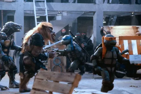 Teenage Mutant Ninja Turtles 2 1991 Cast gameply